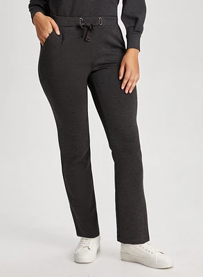 Pull-On Straight Leg Pants