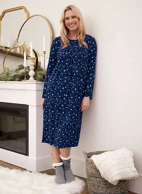 Star Print Nightgown