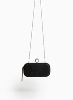 Box Clutch With Chain Strap