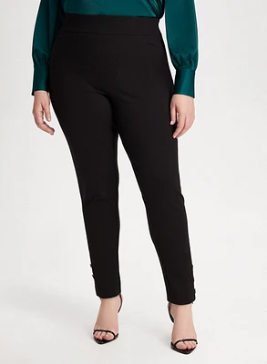 Pull-On Straight Leg Pants