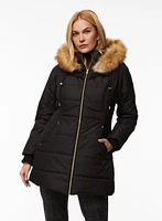 Vegan Down Quilted Coat