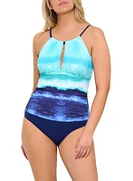 Christina - One-Piece Ombré Swimsuit