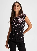 Floral Print Top