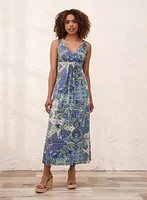 Paisley Print Maxi Dress