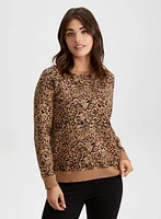 Leopard Print Sweater