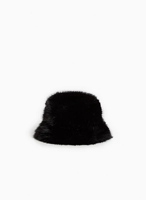 Vegan Fur Bucket Hat