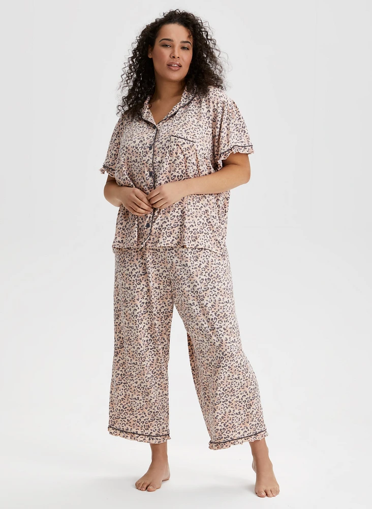 Animal Print Pyjama Set