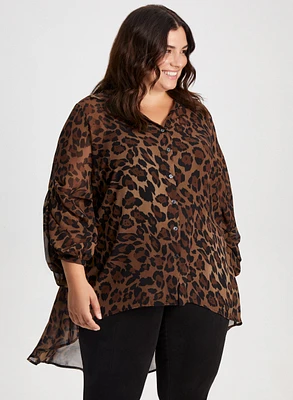 Animal Motif Blouse