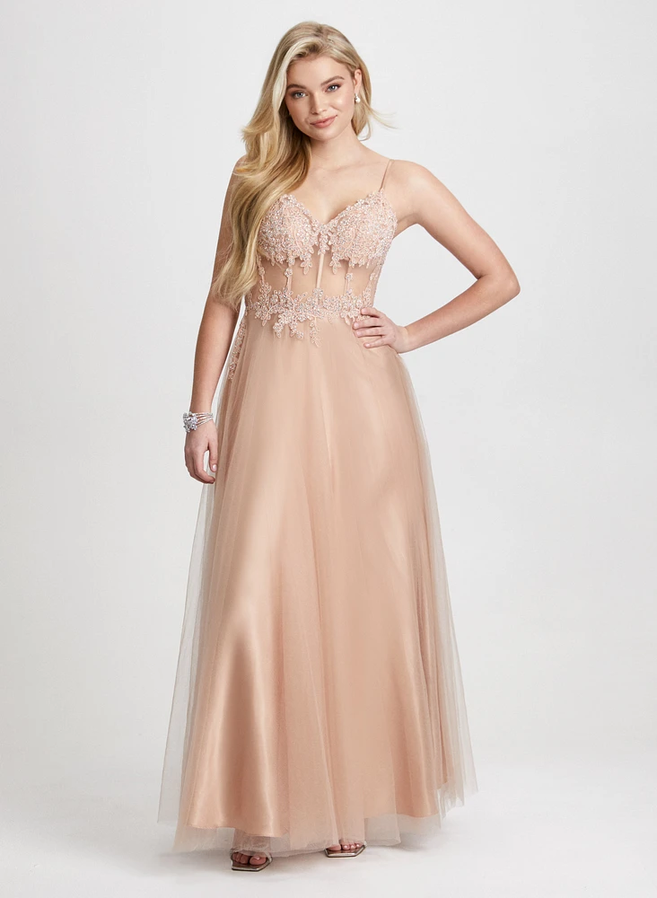 Sweetheart Neck Ball Gown