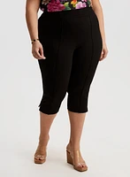 Hem Slit Capris