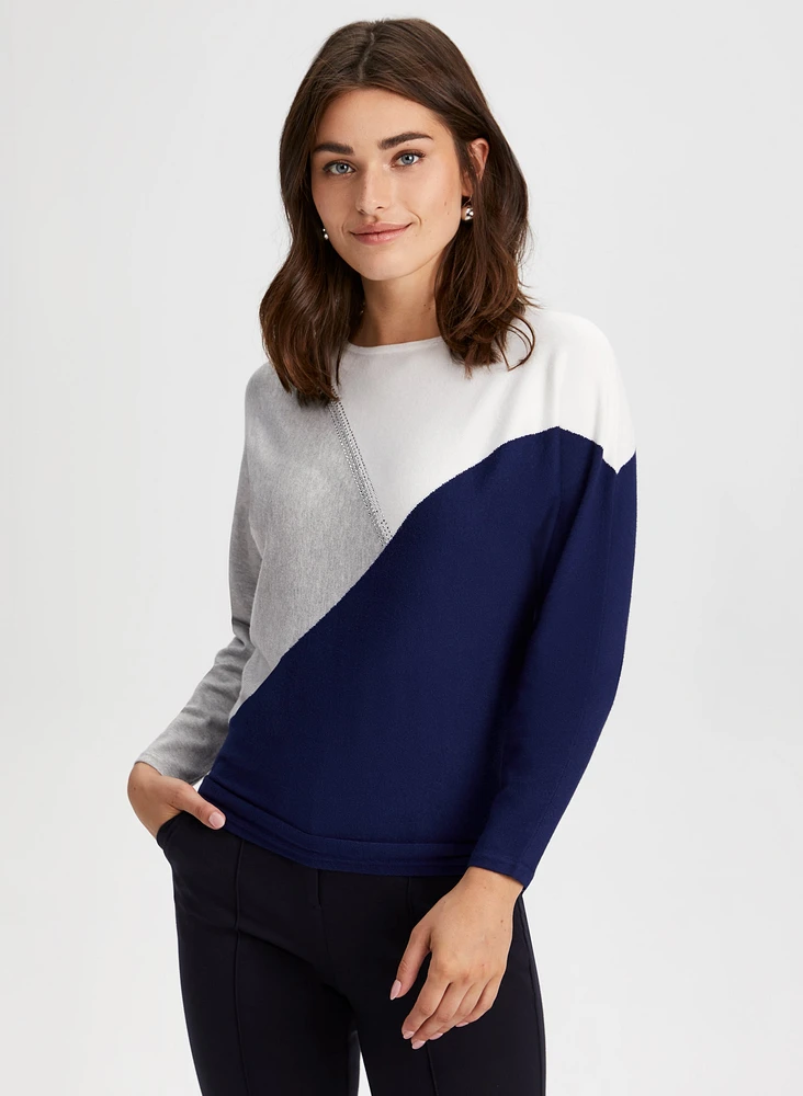 Colour Block Sweater