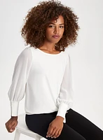 Chiffon Sleeve Top