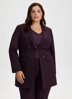 Long Button Detail Jacket