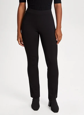 Pull-On Straight Leg Pants