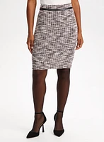 Bouclé Pencil Skirt