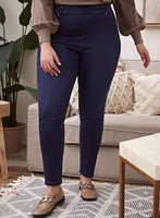 Slim Leg Pull-On Jeans