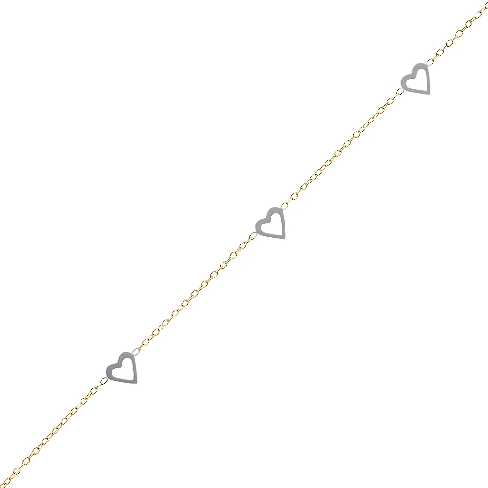 BRACELET EN OR 10K- 6’’