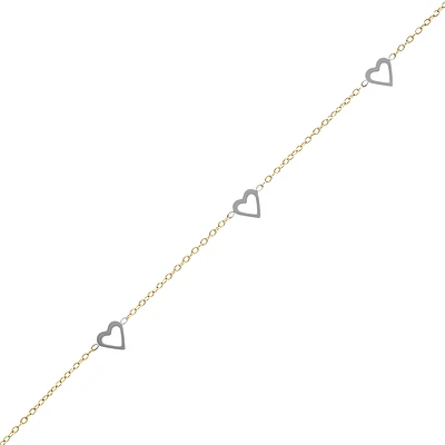 BRACELET EN OR 10K- 6’’