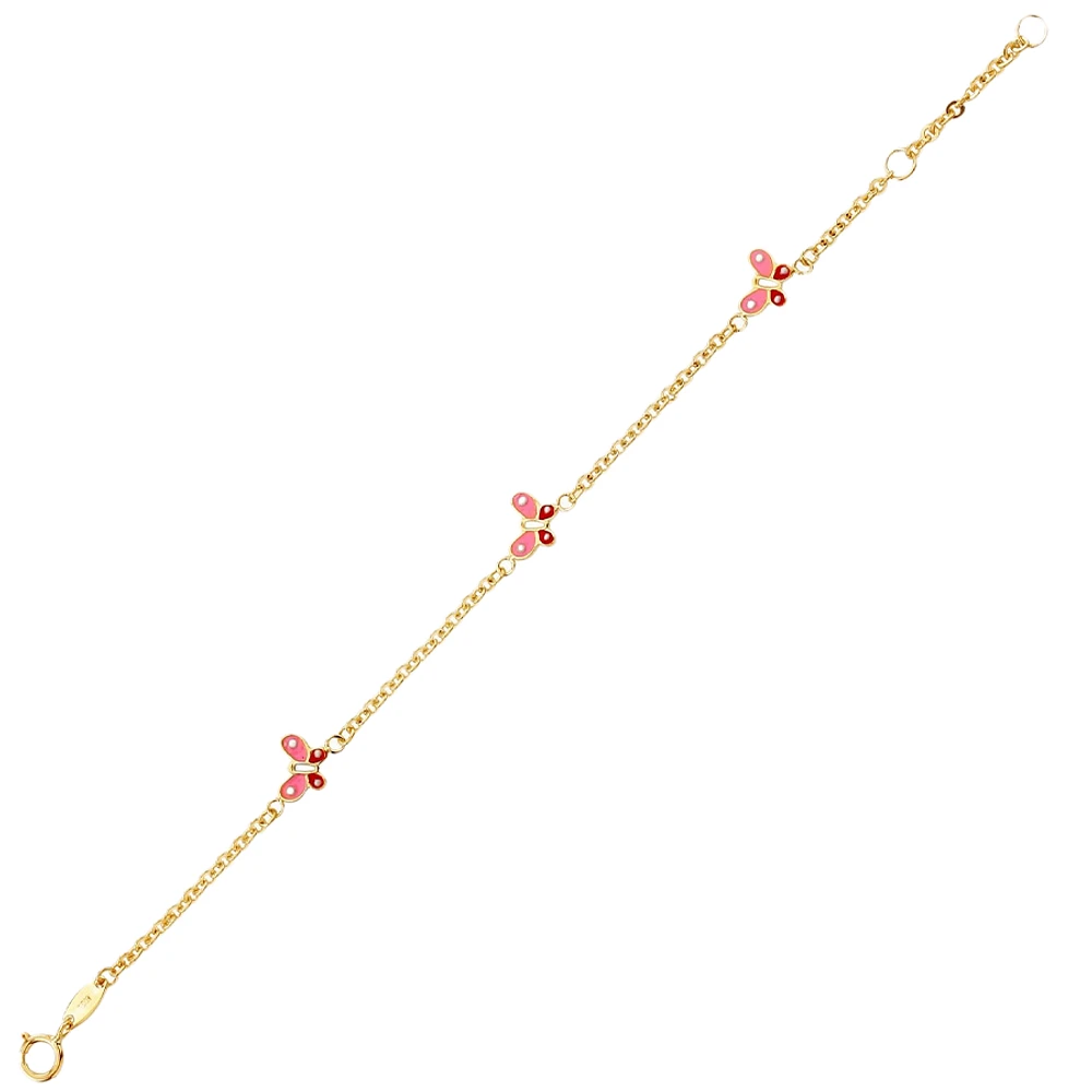 BRACELET EN OR 10K– 5.75’’