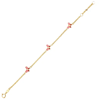 BRACELET EN OR 10K– 5.75’’