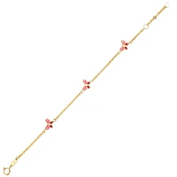 BRACELET EN OR 10K– 5.75’’