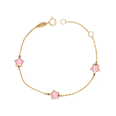 10K GOLD BRACELET - 5.75 "