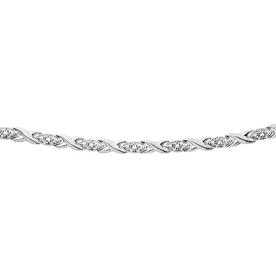 YELLOW GOLD BRACELET WITH DIAMONDS
