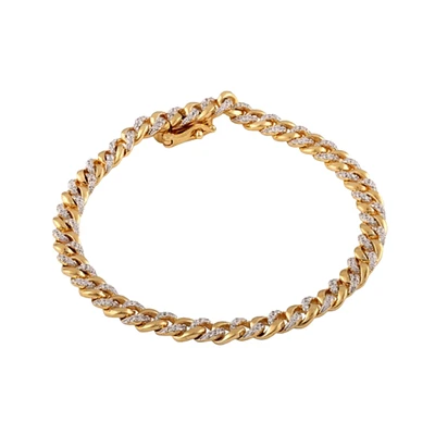 10K YELLOW GOLD BRACELET - 7''
