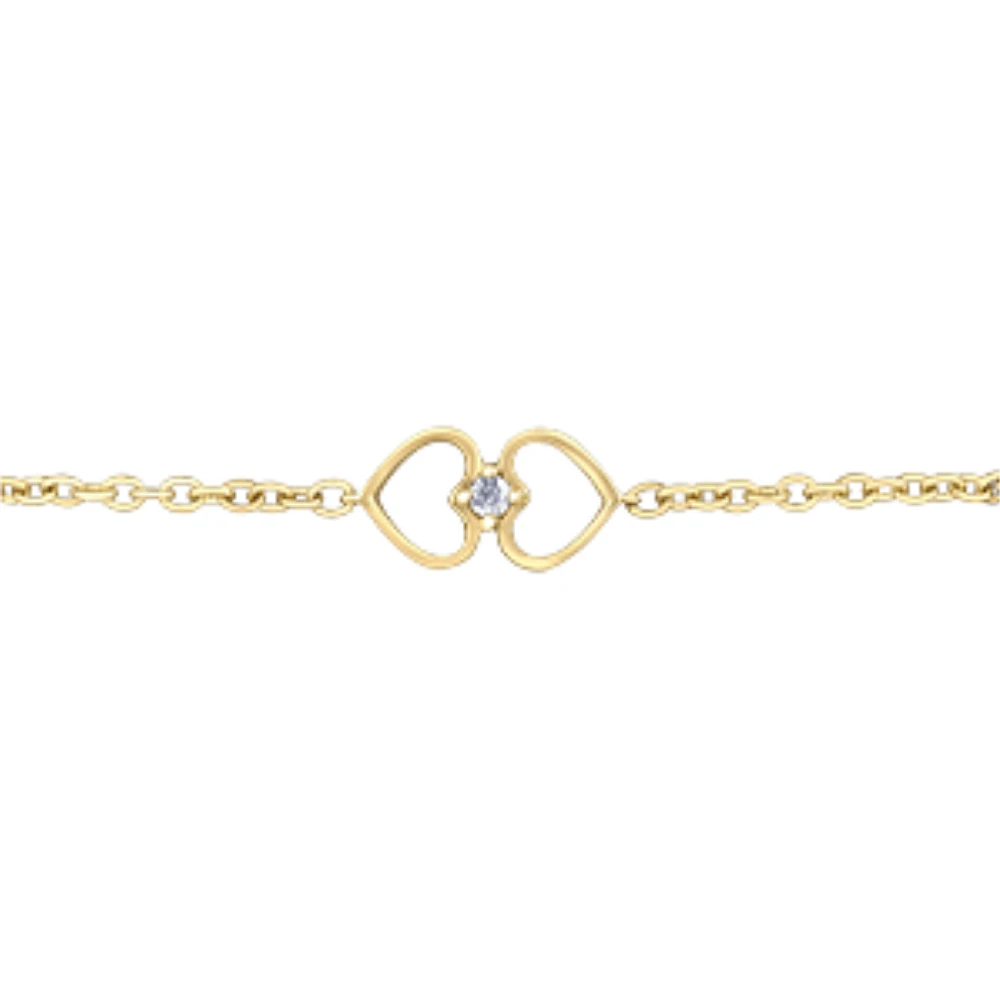 10K GOLD DIAMOND BRACELET