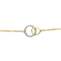 10K GOLD DIAMOND BRACELET