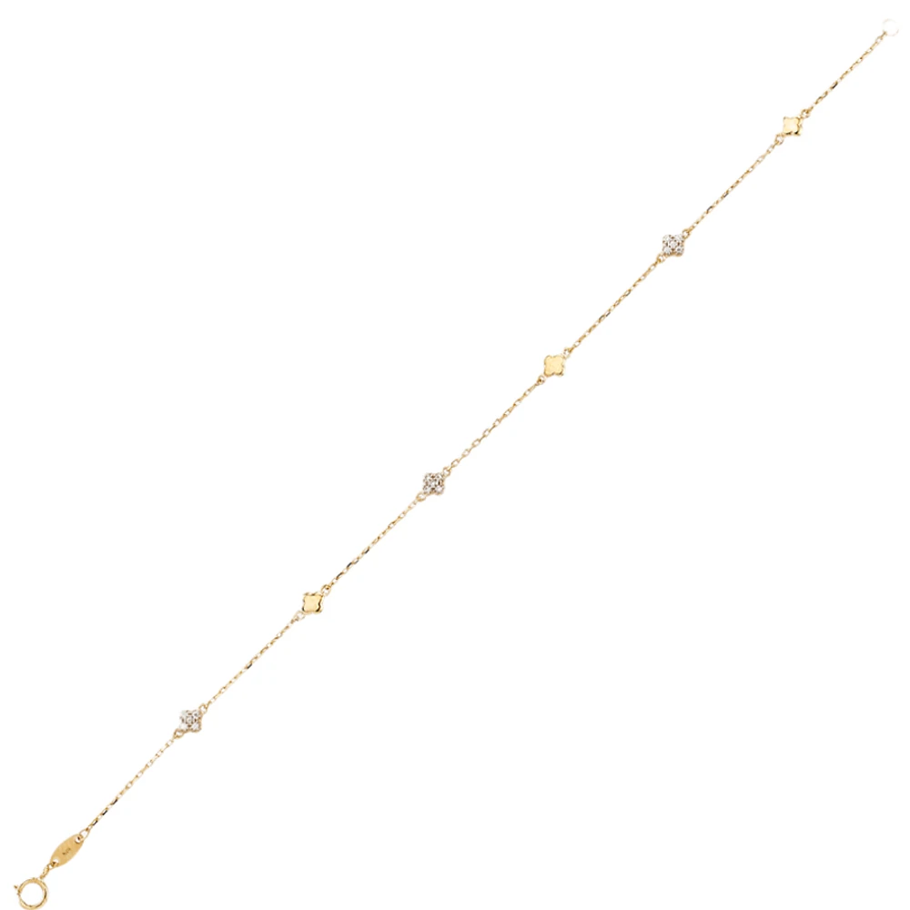 10K GOLD BRACELET - 7.25 ’’