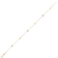 10K GOLD BRACELET - 7.25 ’’