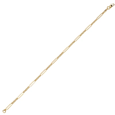 10K GOLD BRACELET - 7.25 "