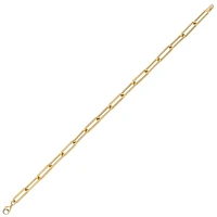 10K YELLOW GOLD BRACELET - 7.25''