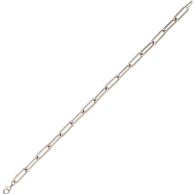 10K WHITE GOLD BRACELET - 7.25''