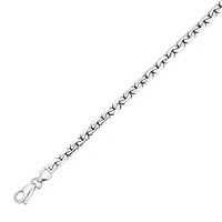 10K WHITE GOLD BRACELET - 7.5''