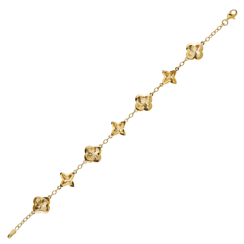 BRACELET OR JAUNE 10K