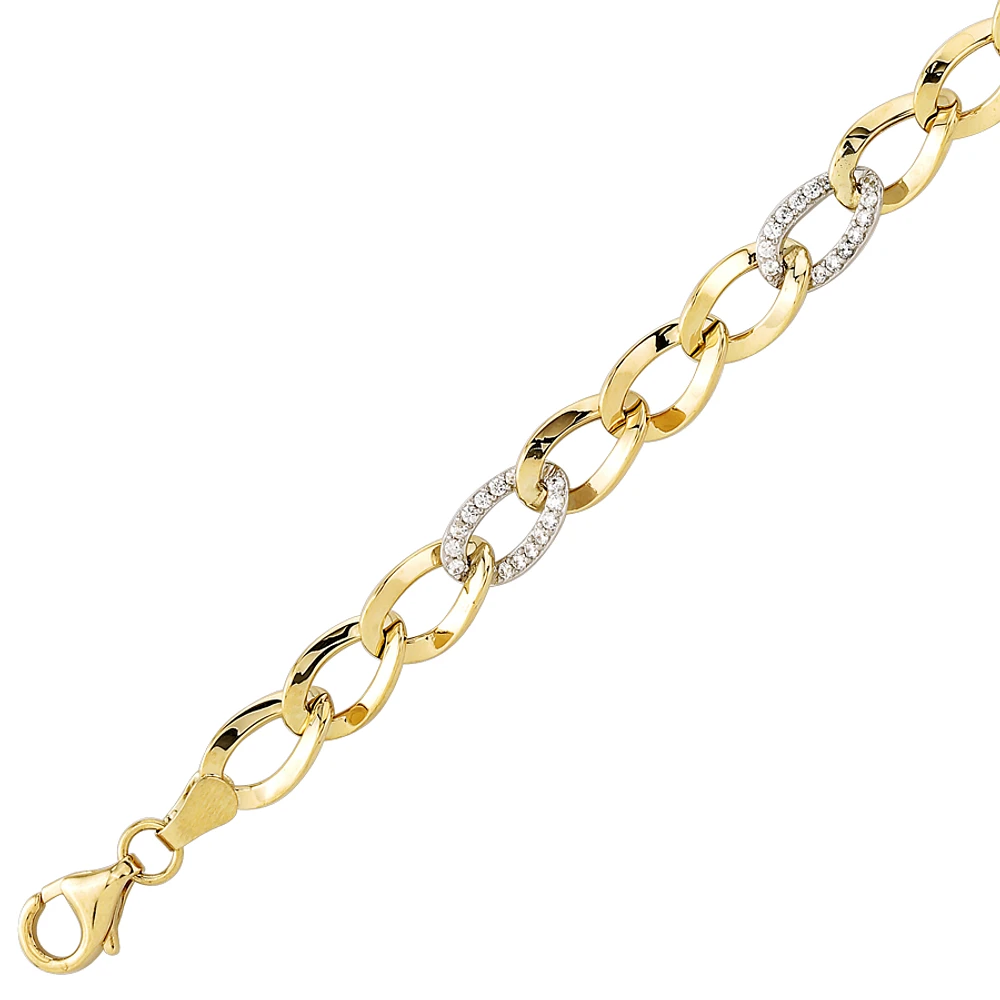 Bracelet or 2 tons 10k