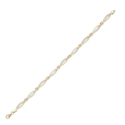 10K GOLD BRACELET - 7.50 ’’