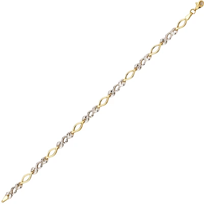 BRACELET EN OR 10K - 7.25’’