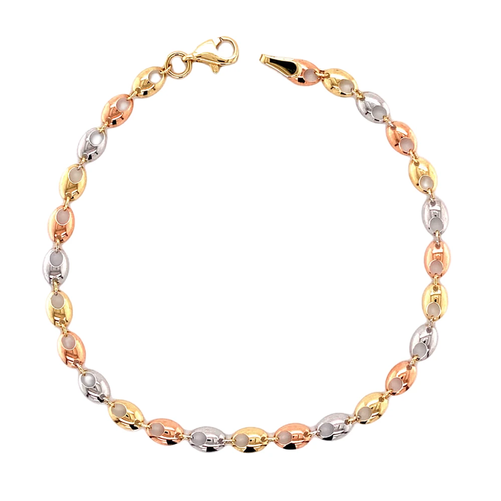 BRACELET EN OR 10K– 7.25’’