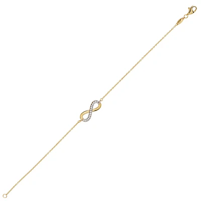 10K GOLD BRACELET - 7.25 "
