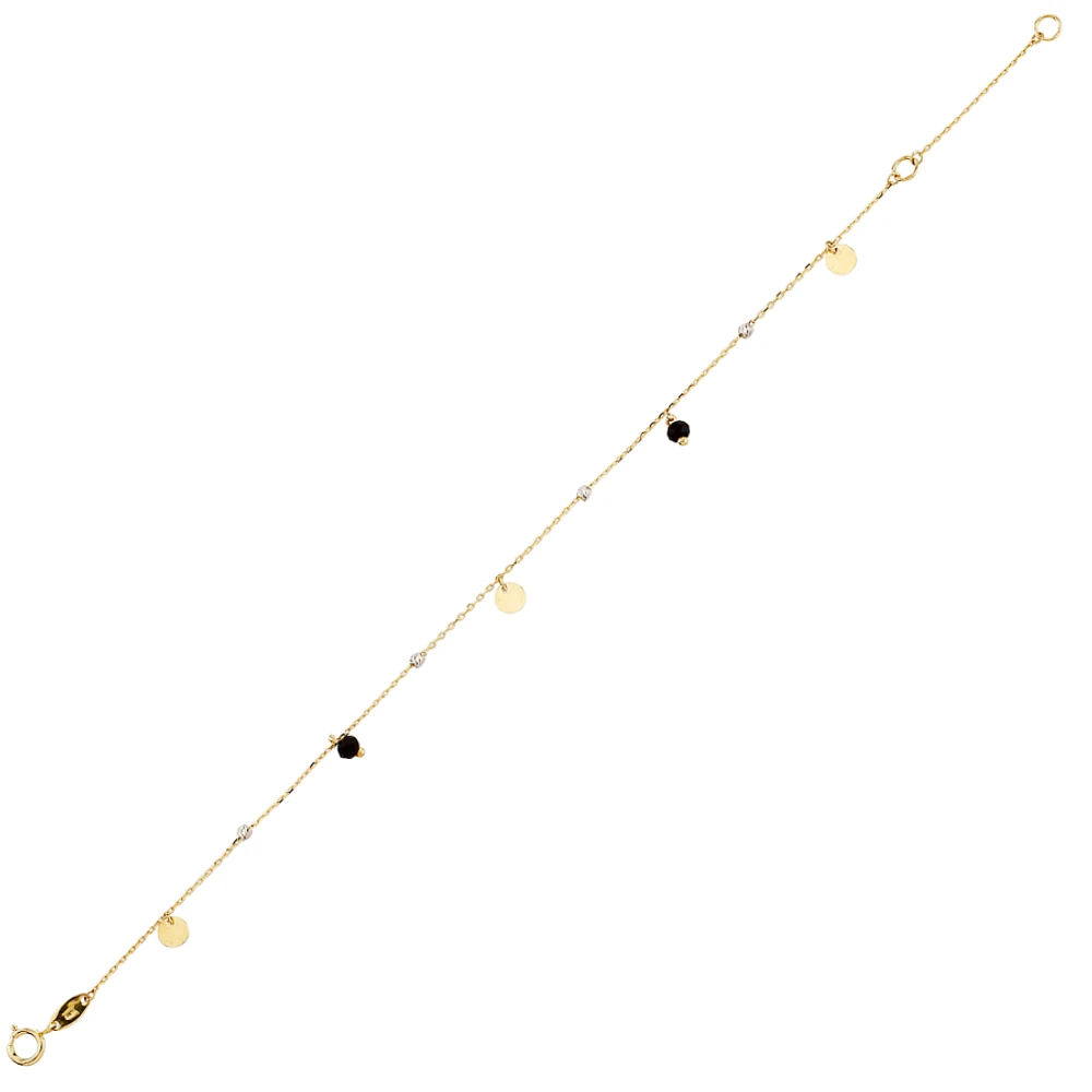 10K 2-TONE GOLD BRACELET