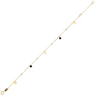 10K 2-TONE GOLD BRACELET