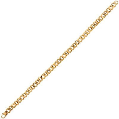 10K YELLOW GOLD BRACELET - 7.25''