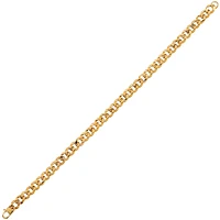 10K YELLOW GOLD BRACELET - 7.25''