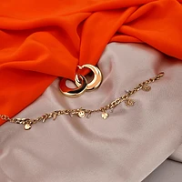 BRACELET OR 2 TONS 10K