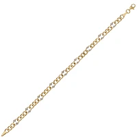 10K YELLOW GOLD BRACELET - 7.5''