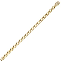 10K YELLOW GOLD BRACELET - 7.5''