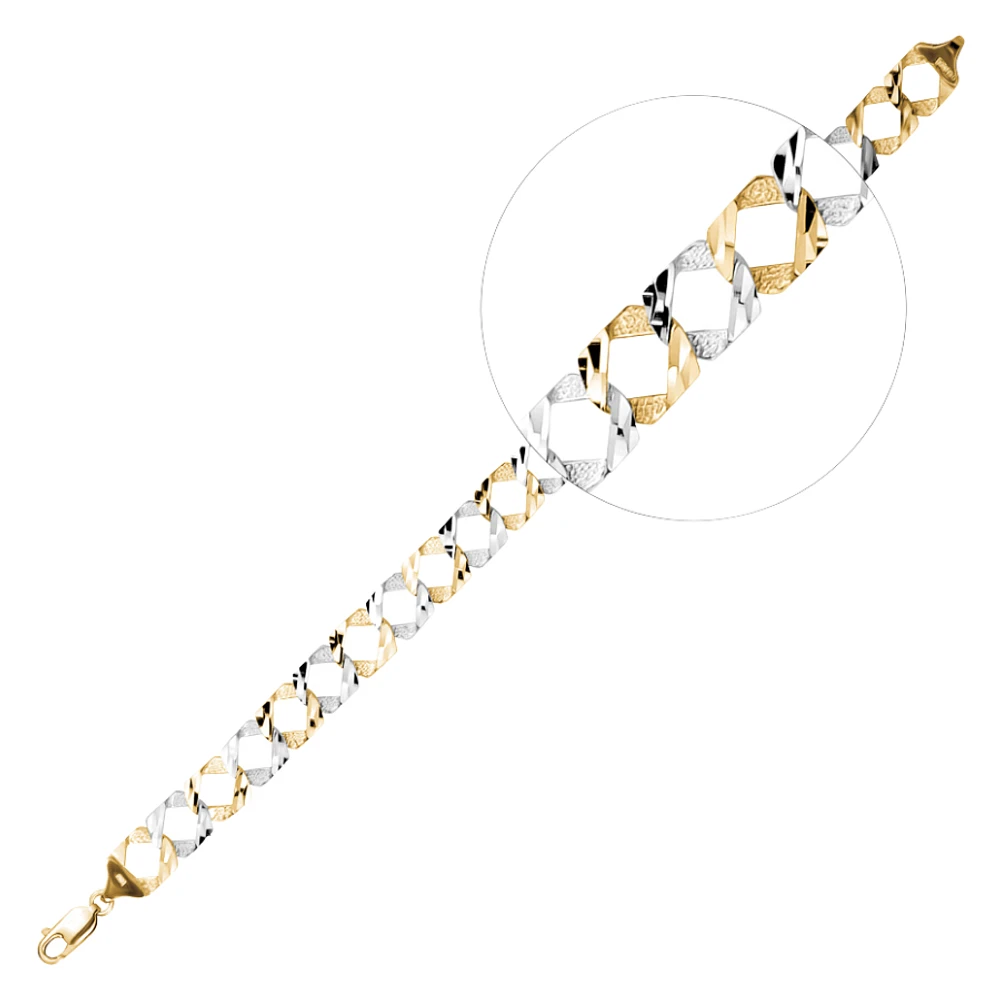 10K GOLD BRACELET - 8.75''